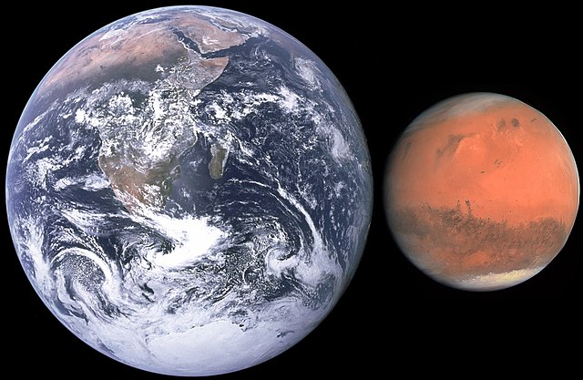 Mars-Earth Comparison